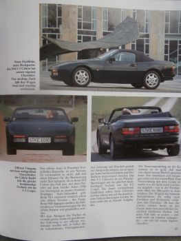 christophorus magazin Mai 1989 Nr.218 928 GT,944 S2 Cabrio,Typ356,944 turbo Cup