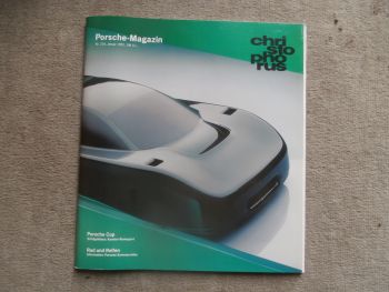 christophorus magazin Januar 1992 Nr.234 Porsche Cup,Entstehung 911, 356 Carrera 2 Cabrio von 1962,