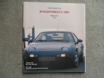 christopherus Magazin 2/1992 Nr.235 März 1992 928 GTS,907