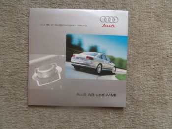 Audi A8 Typ 4E MMI CD-Rom Bedienungsanleitung