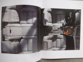 BMW 750i 750iL E32 Großformat E32 Prospekt September 1989