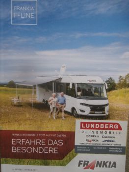 Frankia F-Line Prospekt M-Line Integriert 640/680 740 790 840 auf Fiat Integriert Alkoven 2019