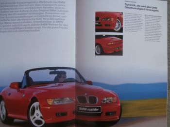 BMW Z3 roadster E36/7 Sonderausstattungen Zubehör & Farben 9/1995
