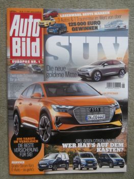 Auto Bild 45/2019 BMW M2 CS,911 turbo S (992),Volvo XC90 B6,BMW 330e vs. ES300h,Hyundai Kona Hybrid,