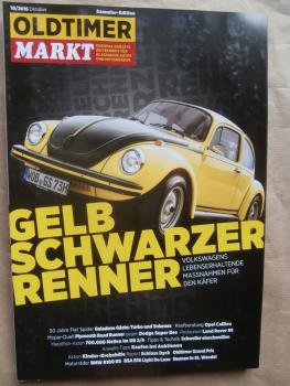 Oldtimer Markt 10/2016 VW 1303S Gelb Schwarzer Renner, 50 Jahre Fiat 124 Spider, Land Rover 88 Series II, Opel Calibra Kaufberatung