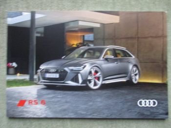 Audi RS 6 Avant (Typ 4K) C8 Oktober 2019 +Preisliste