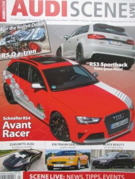 Audi Scene Live 4/2021 RS4 Avant,RS3 Sportback,Q2 35TFSi,Avus Quattro,quattro Spyder,S4