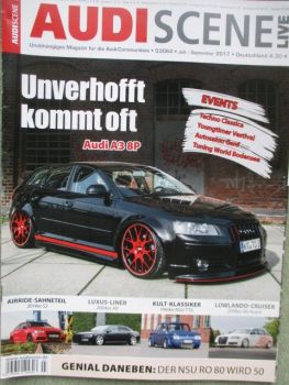 Audi Scene Live 3/2017 07er TT Roadster, A4 1.8T Limousine (8D),A6 Avant 3.0TDI (4F) quattro, A8 4.2 Quattro von 2004,