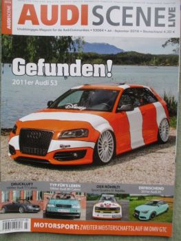 Audi Scene Live 3/2016 A1 (8X),Cabriolet 2.6e (Typ89),S4 Avant,S3,TT Roadster,NSU Prinz 4L,