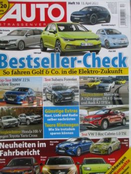 Auto Straßenverkehr 10/2022 BMW 223i Active Tourer U06,Honda HR-V vs. Yaris Cross,Subaru Forester,