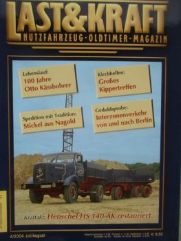 Last & Kraft 4/2004 Henschel HS140 AK,Büssing Burglöwe UK,Setra Typ S6,