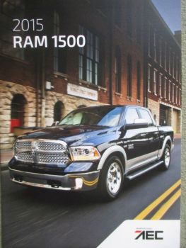 Dodge Ram 1500 LT Sport Laramie Longhorn Limited 3.6L 5.7l Benzin Katalog 2015 Deutsch