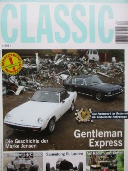 Austro Classic 4/2011 Geschichte der Marke Jensen+Interceptor,Autenrieth Karosserien,Citroen CX,