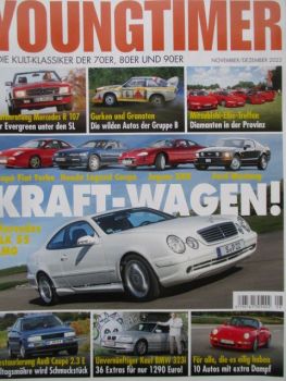 Motor Klassik Youngtimer 11+12/2022 Coupé Fiat Turbo,Honda Legend Coupé,Jaguar XK8,Ford Mustang V GT