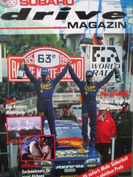 Subaru drive Magazin April 1995 Legacy Classic,Season und Libero Profi,