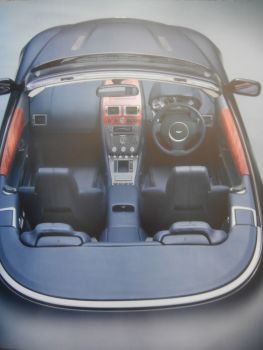 Aston Martin DB9 Coupé +Cabriolet Prospekt Deutsch 335kw/455ps  Juni 2006