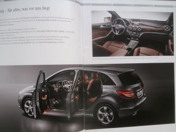 Mercedes Benz B-Klasse W246 W242 Vorteile Positinierung Exterieur Interieur Technik Ausstattungen Lacke Deaten Wettbewerb