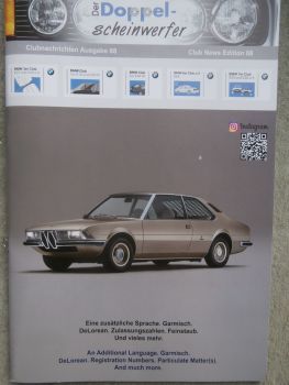 Der Doppelscheinwerfer Clubnachrichten Ausgabe 68 Garmisch,Bestandszahlen,Techno Classica