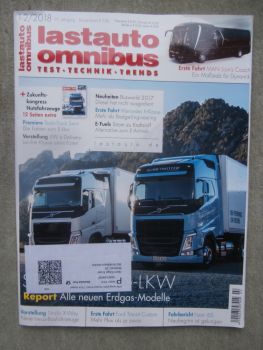 lastauto omnibus 1-2/2018 Stralis X-Way,Irizar i6S,Ford Transit Custom, MAN Lions Coach,