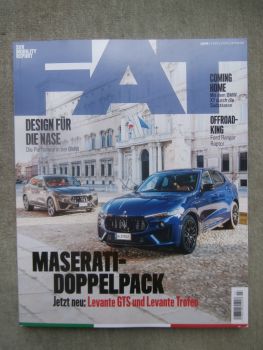 FAT SUV Mobility Report 3/2019 Maserati Levante GTS & Trofeo,BMW X7,Ford Ranger Raptor,Q3 Sportback,