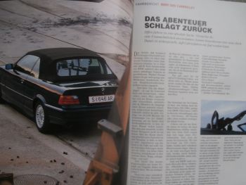 auto revue 10/1993 BMW 325i Cabrio E36, VW Golf VR6 Dauertest,Mercedes Benz E250d W124,Alfa 155 1.7 TS,Punto 55 6-Speed