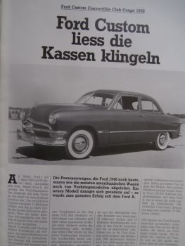 auto exklusiv 7/1984 Ford Custom Convertible Club Coupé,Daimler SP250,Mercedes Benz 190E 2.3-16 W201