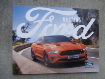 Ford Mustang +Bullitt +Cabriolet 2.3L Fastback 5.0lV8 213kw 331kw 338kw Euro6d TEMP Oktober 2019