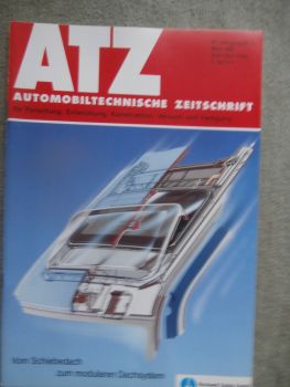 Automobiltechnische Zeitschrift 3/1992 das neue Lucas ABS-F,Berchnungsmethoden zur Optimierung von Automatikgetrieben