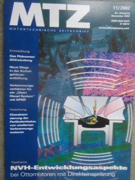 Motortechnische Zeitschrift 11/2002 NVH Entwickungsaspekte bei Ottomotoren mit Direkteinspritzung