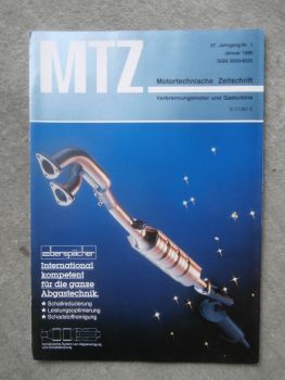 Motortechnische Zeitschrift 1/1986 Variable Steuerzeiten und -verdichtung beim Ottomotor,