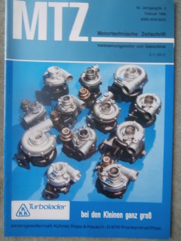 Motortechnische Zeitschrift 3/1989 Neuer Motor für M5 E34, Mazda 121 4-Zylinder,Ford Dieselmotoren
