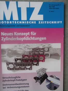 Motortechnische Zeitschrift 5/1998 EU-3 Abgaskonzept für den neuen 4-Zylinder Dieselmotor von BMW,