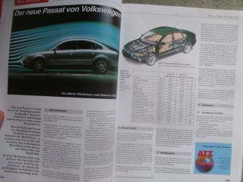 Automobiltechnische Zeitschrift 12/1996 VW Passat Typ3B,MAN Reiseomnibusse,