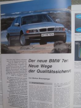 Automobiltechnische Zeitschrift 5/1995 Neue Wege der Qualitätssicherung BMW 7er E38,Ford Mondeo 4x4,Mercedes Benz