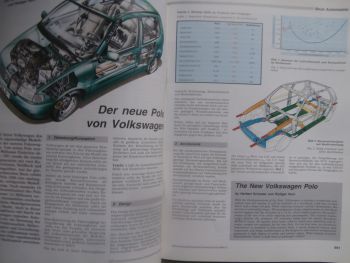Automobiltechnische Zeitschrift 9/1994 neue Verbundbremsscheibe BMW M5 E34,neue Polo 6N,
