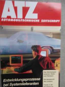 Automobil Technische Zeitschrift 4/1997 Fahrdynamikregelung DSC im BMW 7er E38 Teil2,