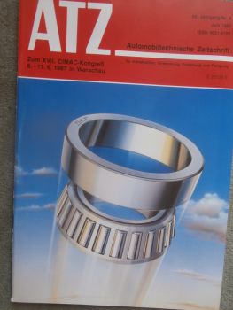 Automobiltechnische Zeitschrift 6/1987