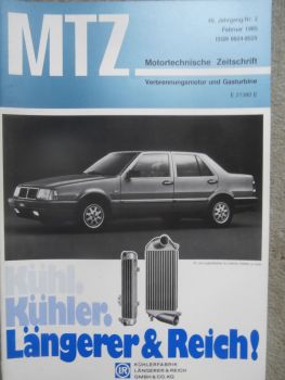 Motortechnische Zeitschrift 12/1986 Lancia Thema mit V8 Ferrari Motor,Thema i.e.,BMW 2 Massenschwungrad