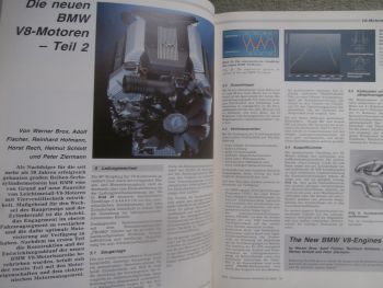 Motortechnische Zeitschrift 7+8/1992 neue BMW V8 Motoren Teil2,Deutz Dieselmotoren FM 1012/1013