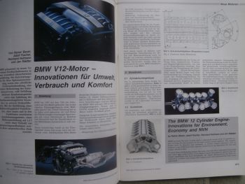 Motortechnische Zeitschrift 9/1994 BMW V12 Motor im 750i E38,neue Ford Mondeo DOHC 24V V6 Motor mit 2,5l Hubraum