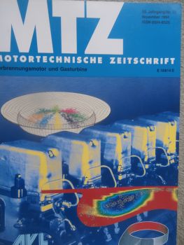 Motortechnische Zeitschrift 11/1994 Motoren M32 von Krupp MaK,Deutz Dieselmotoren BFM 1015,
