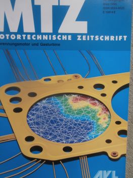 Motortechnische Zeitschrift 3/1995 Zukünftige PKW Antriebskonzepte,Akustikoptimierung von Dieselmotoren