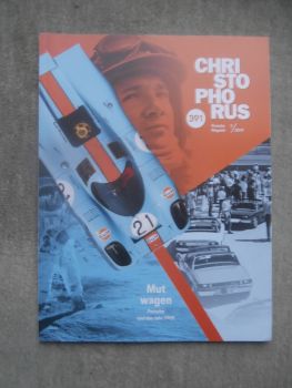 christopherus Magazin 2/2019 Mut wagen Porsche und das Jahr 1969,917,914,GT4 und Spyder,Erfolgsgeschichte PDK