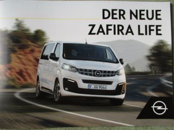 Opel Zafira Life Katalog September 2019