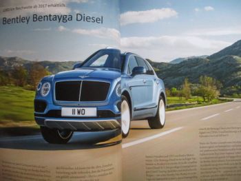 Alpine Eagle Winter 2016 RREC Swiss Section Magazin Bentley Bentayga Diesel, Rolls-Royce 103EX