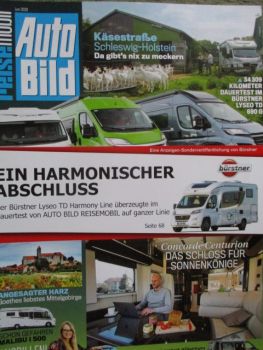 Autobild reisemobil 6/2020 Bürstner Lyseo TD Harmony Line 690 G Dauertest Sonderdruck