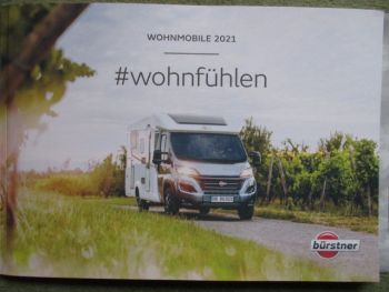 bürstner Wohnmobile 2021 Lyseo TD +Harmony Line +M +Travel Van +Delfin +Ixeo TL +Argos August 2020+Preise