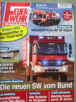 Feuerwehr Magazin 5/2014 Mercedes Benz Atego 1326,