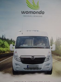 womondo Momento Opel Primo L2H2 L3H2 Katalog 8/2017+Preisliste