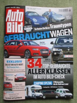 Auto Bild Gebrauchtwagen Sonderheft Herbst 2020 BMW X3,Dauertests E-Klasse T,Kodiaq,Telsa Model S,Porsche 997